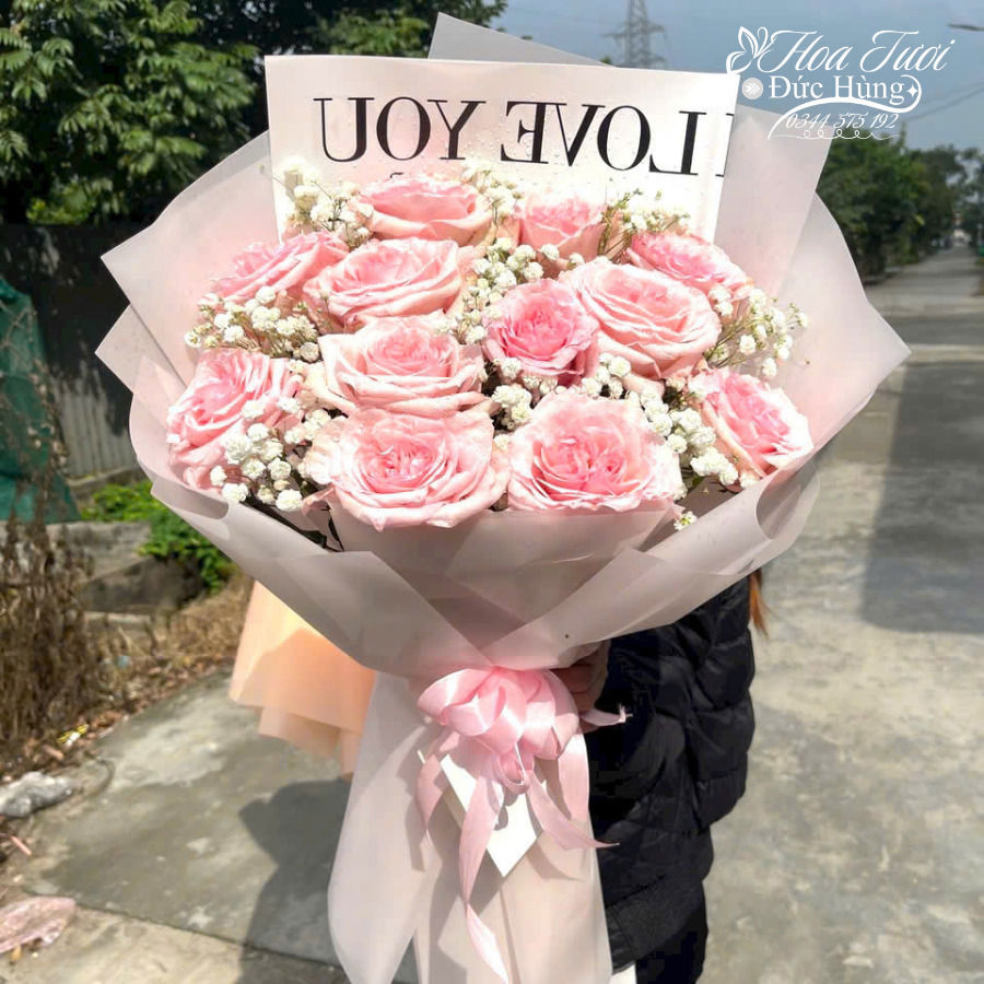 Hoa Bó Hồng Lãng Mạn